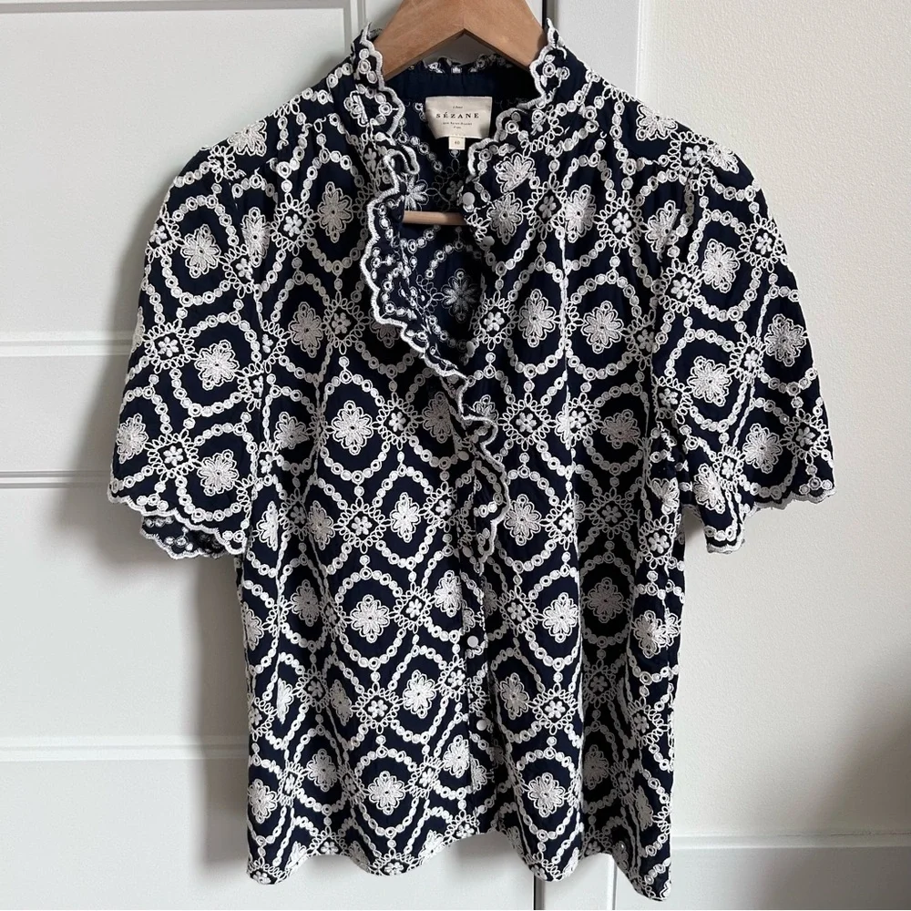 Sézane Dahlia Shirt - Picture 7 of 10